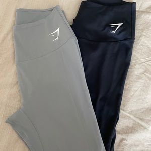 Gymshark Training 7/8 Leggings (2 pairs)